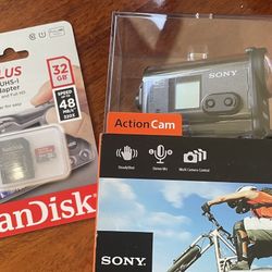 Sony Action Cam-Brand New!