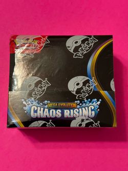 Pokemon Chaos Rising Booster Box New Sealed 36 Packs
