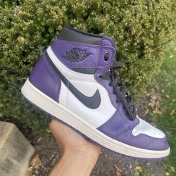 Air Jordan 1 Court Purple
