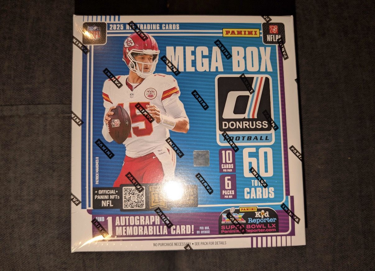 2025 Panini Donruss Football Mega Box (BULK)