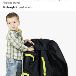 Travel Stroller bag, Car seat Travel Bag, Airplane Safety harness