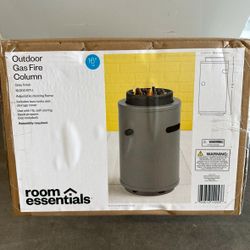 SMALL OUTDOOR GAS FIRE PIT 