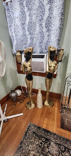 Large BRASS African Statues  $475.00