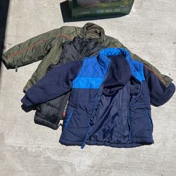 Snow Jackets Cleaning Up. Good Condition 