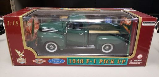 ROAD LEGENDS 1948 F-1 FORD PICK UP!!! NEW IN THE BOX 1/18TH SCALE!!FORD 50YRS!!!