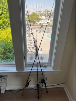 3 poles 125$ takes the lot