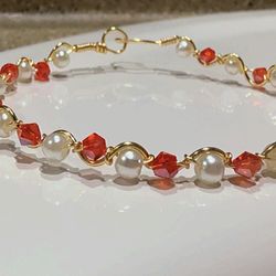  ⸻  ✨ Handmade Elegant Beaded Bracelet ✨