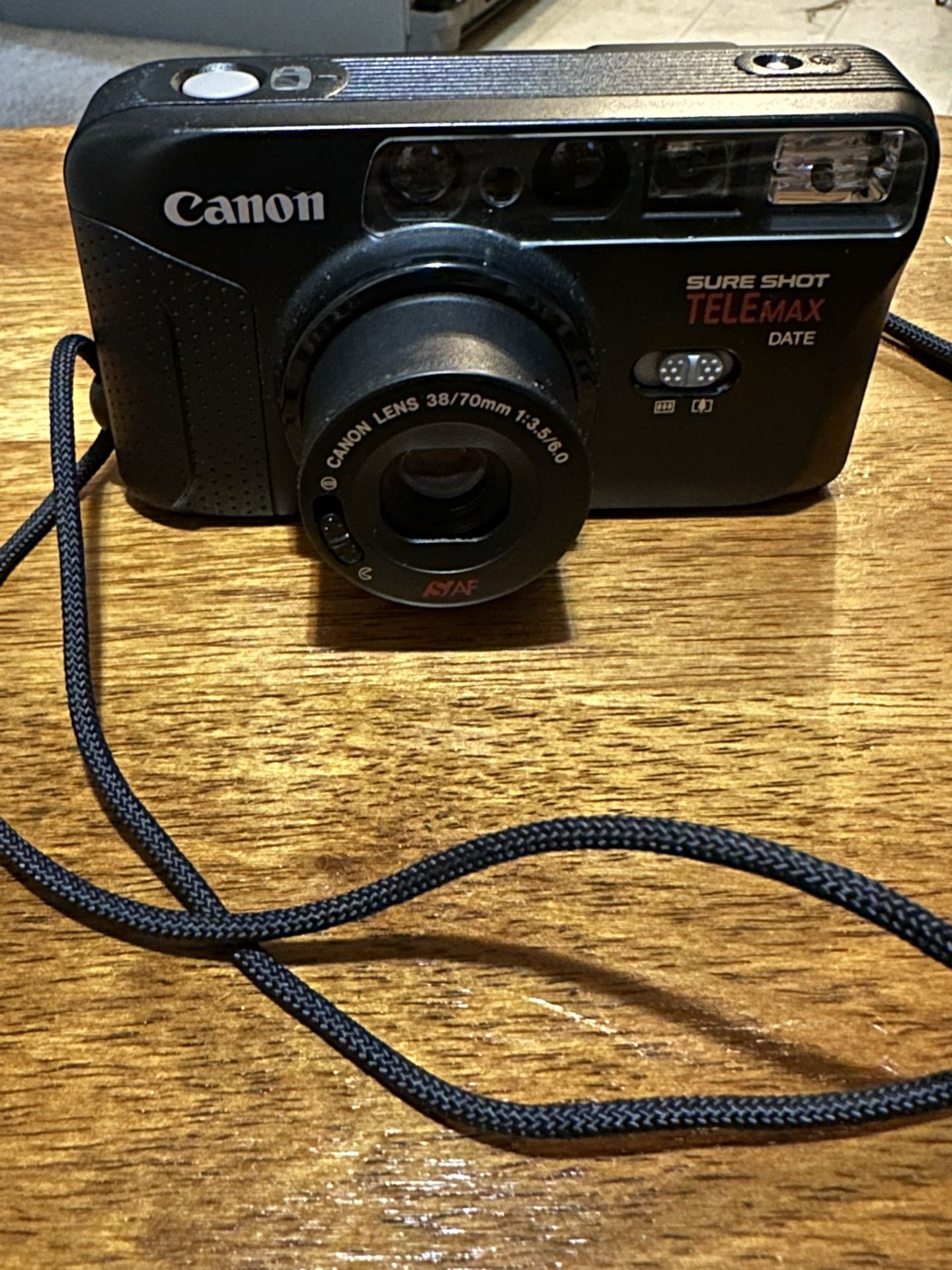 Canon Sure Shot TELEMAX Date Film Camera