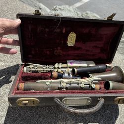 Vintage Clarinet and Case