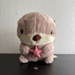 Otter Pon-kun Plush Medium-sized Stuffed Toy