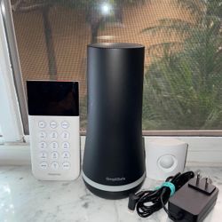 Home Alarm SimpliSafe Wireless Security Base Station with Power Adapter Model SSBS3 + 1 Key fobs