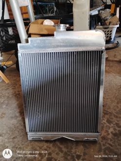 Aluminum aluminum radiator