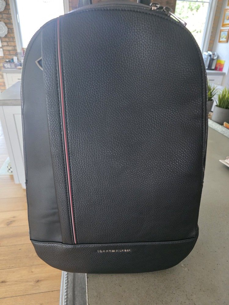 Tommy Hilfiger Leather Backback Bag