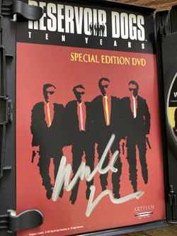 Michael Madsen autographed DVDs reservoir dogs