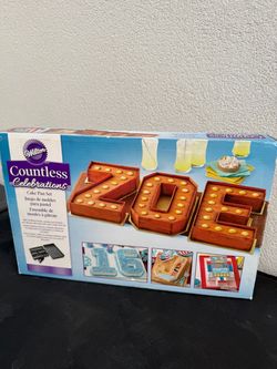 Wilton Numbers and Letters Cake Set