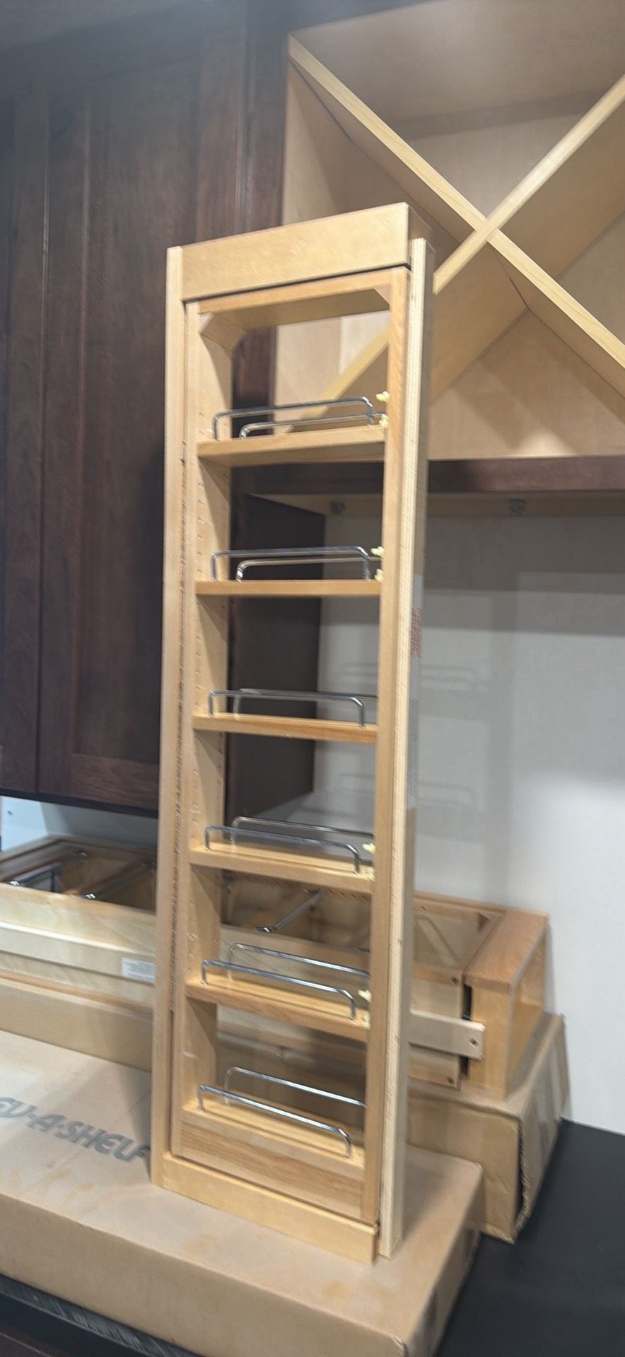 Rev-A-Shelf 3” Wall Filler Pull-Out Organizer – 42” Cabinet