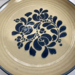 Vintage (2) Pfaltzgraff "Folk Art" Dinner Plates
