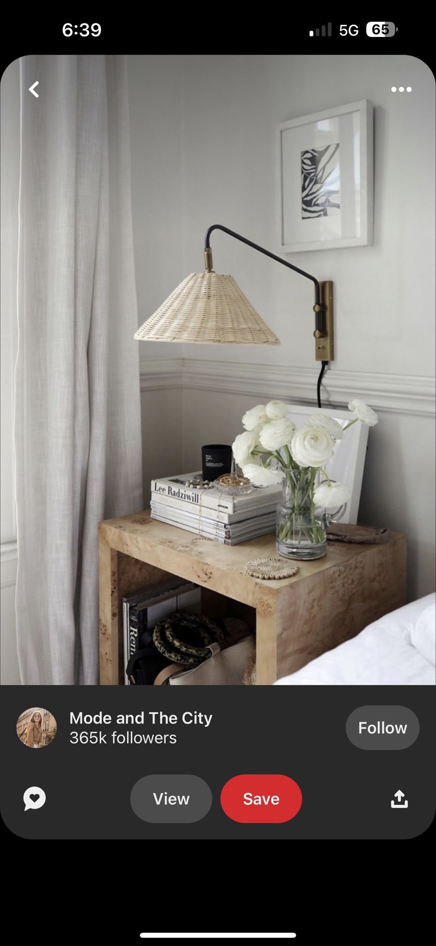 Gold And Black Wall Sconce Lamp