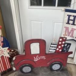 USA 🇺🇸 3pc. Indoor/Outdoor Holiday Decor. New & Used. ** READ BELOW (Johnstown Ohio)