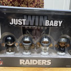 NFL Collector Las Vegas Raiders Figure 4-Pack