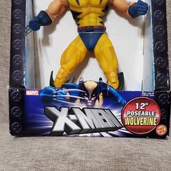 Vintage 2004 X-Men 12 Inch  Wolverine Figure In Original Box