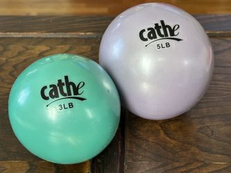 Weighted Workout Toning Balls 3lb And 5lb