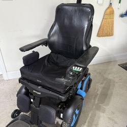 Permobil  Powered Chair, Blue