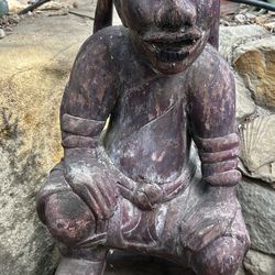 Wooden Tribal Statue
