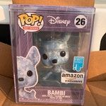 Funko Pop Art Series Disney Bambi Amazon Exclusive Pop Hard Stack Included #26