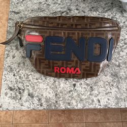 Fendi Pre-Owned x Fila Zucca Spalmati Mania belt bag
