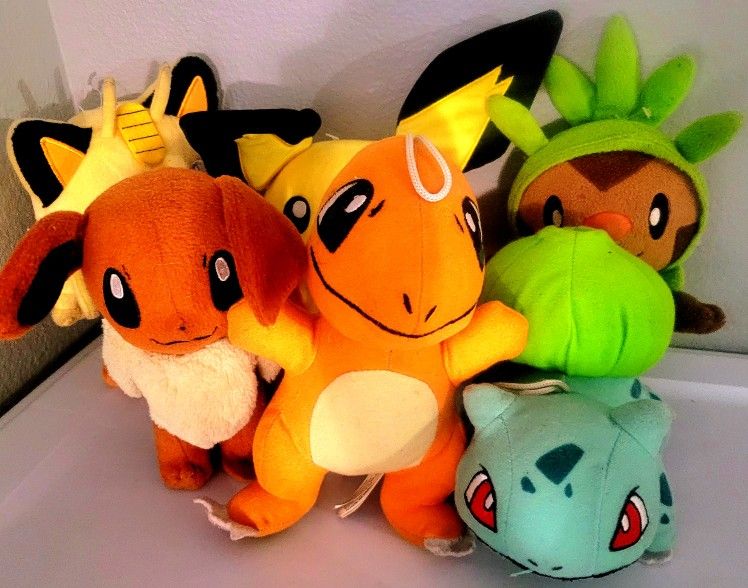 Pokemon Plush Set