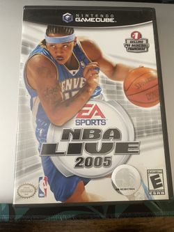 NBA Live 2005 Gamecube Game