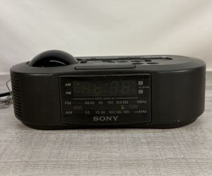 Vintage Sony Dream Machine AM/FM Alarm Clock Radio (Model ICF-C777) - No Remote
