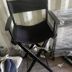 Folding Directors Chair/ Makeup Chair