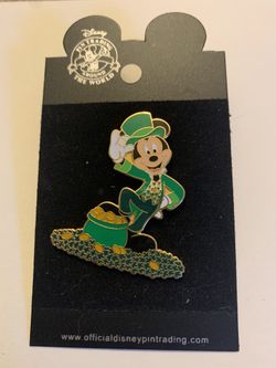 Disney pin- Saint Patrick’s day Mickey 2006