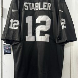 Raiders Ken Stabler Jersey Size 3XL Nike NWT