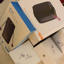 Apple AirPods 2nd Gen (New), Medium-Small Speaker, & Portable Charging Port