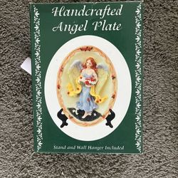 Handcrafted angel plates