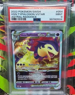 PSA 9 Hisuian Typhlosion VSTAR #054
