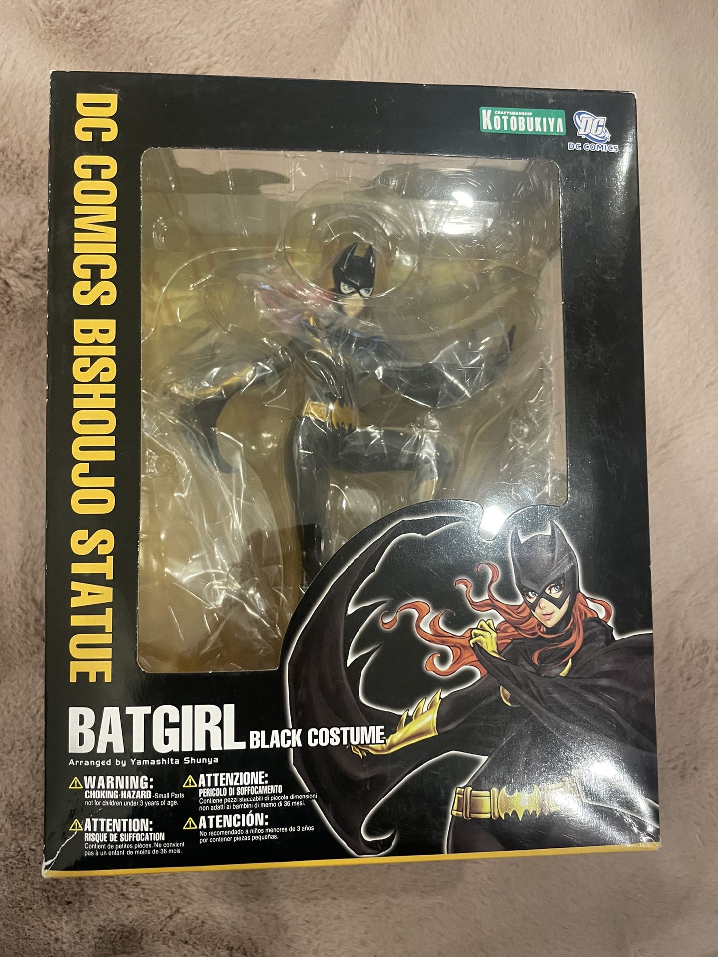 Kotobukiya Bishoujo Statue DC Comics Batgirl Black Costume Sealed Box