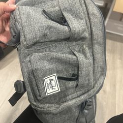 Herschel Supply Co Belt Bag Fanny Pack Grey Heathered Adjustable Strap 