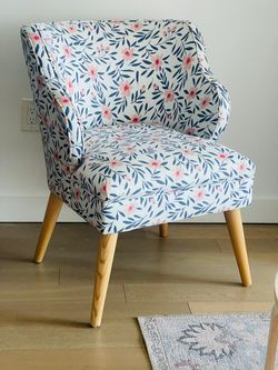 Accent Chair Flower- Botanical