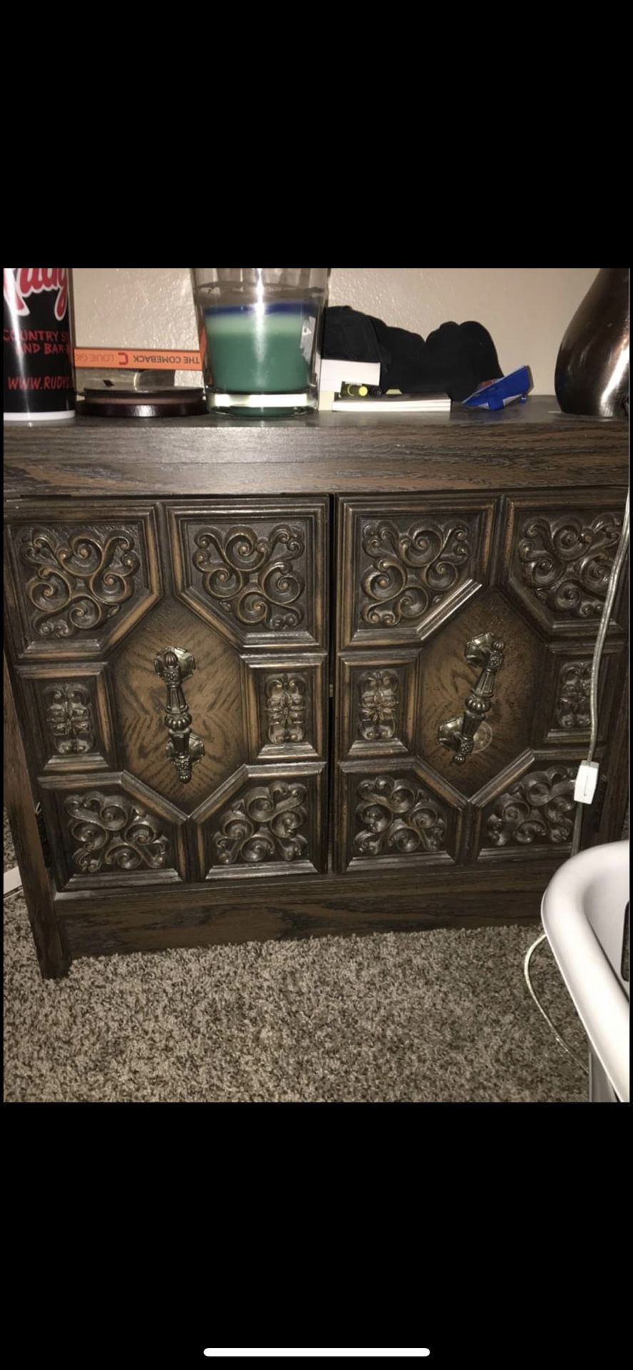 Wood dresser