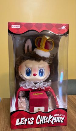 Pop Mart The Monsters Labubu Let's Checkmate Plush