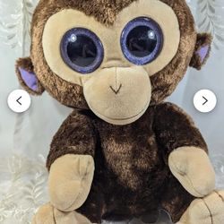 Coconut The Monkey Made By Ty Plush Large 16 In
