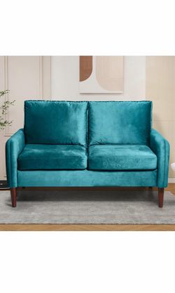 Velvet Loveseat Sofa