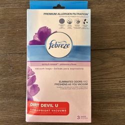 Dirt Devil-U-3 Pk-Febreze 