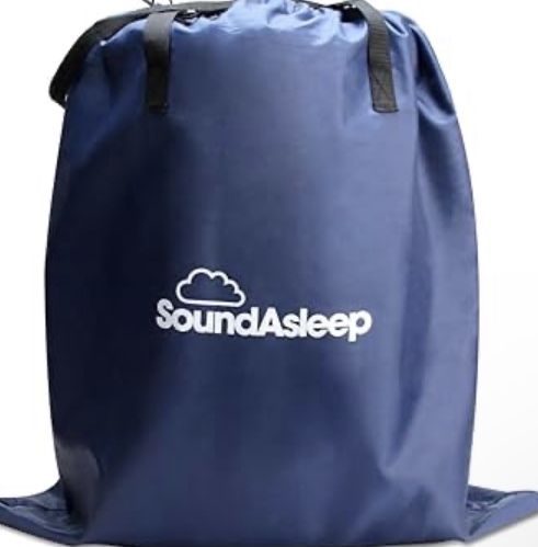 SoundAsleep Dream Series Luxury Air Mattress with ComfortCoil Technology & Built-in High Capacity Pump for Home & Camping- Double Height, Adjustable,