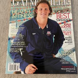 Ryan Lochte Autograph - Gainesville Magazine 2010