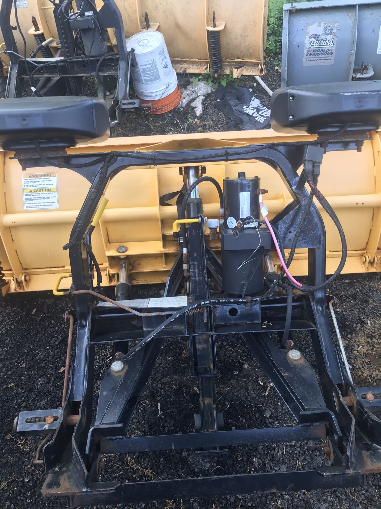 Plow minute mount system 8” FISHER 
